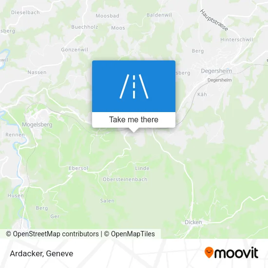 Ardacker map