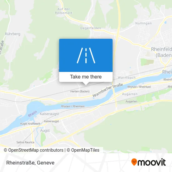 Rheinstraße map