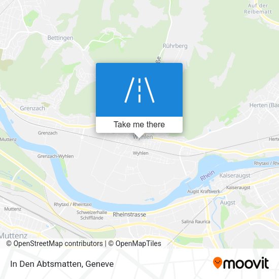 In Den Abtsmatten map