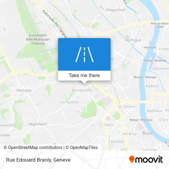 Rue Edouard Branly map
