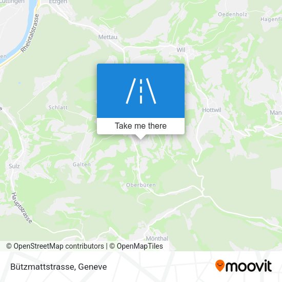 Bützmattstrasse map