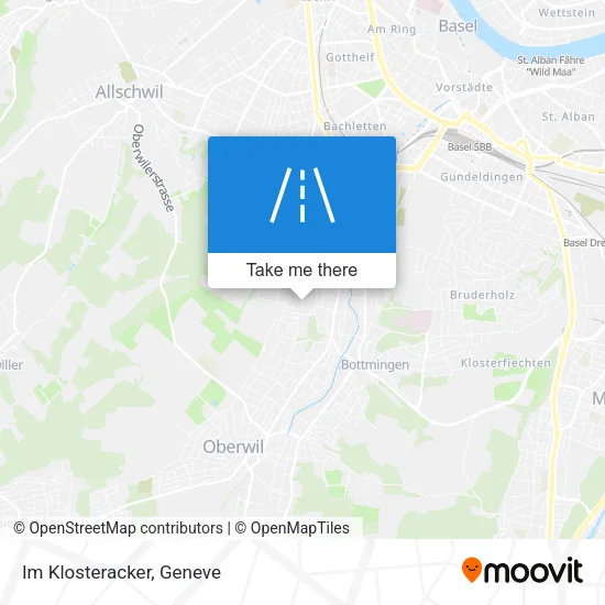 Im Klosteracker map