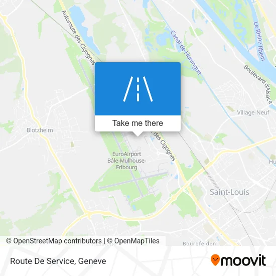 Route De Service map