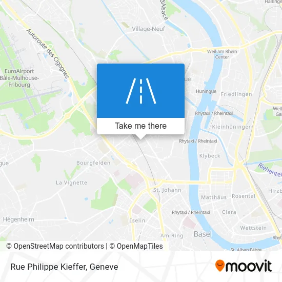 Rue Philippe Kieffer map