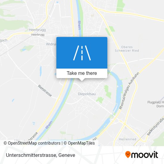 Unterschmitterstrasse map