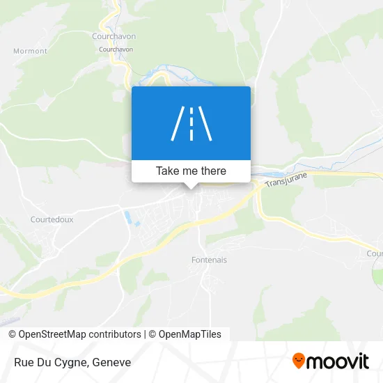 Rue Du Cygne map