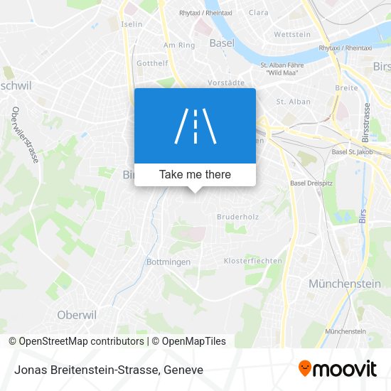 Jonas Breitenstein-Strasse map