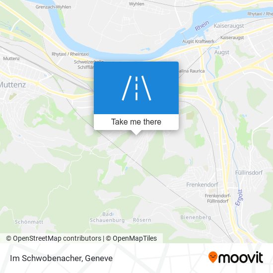 Im Schwobenacher map