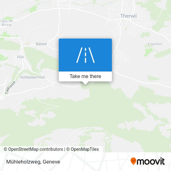 Mühleholzweg map