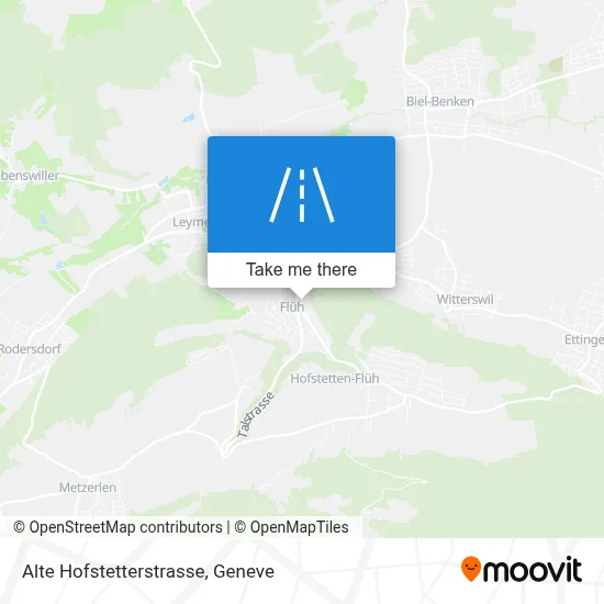 Alte Hofstetterstrasse map