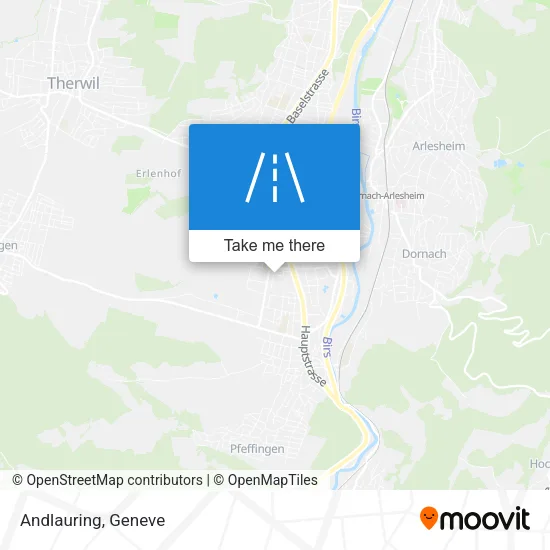Andlauring map