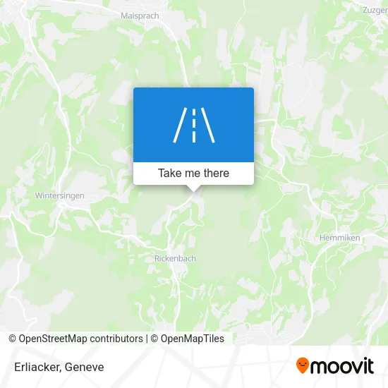 Erliacker map