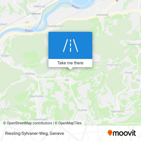 Riesling-Sylvaner-Weg map