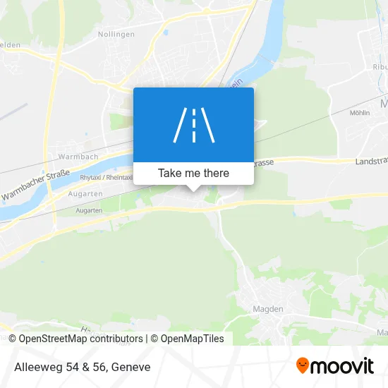 Alleeweg 54 & 56 map