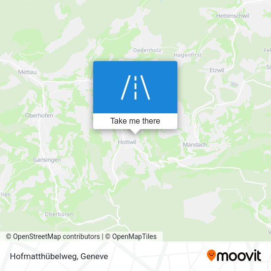 Hofmatthübelweg map