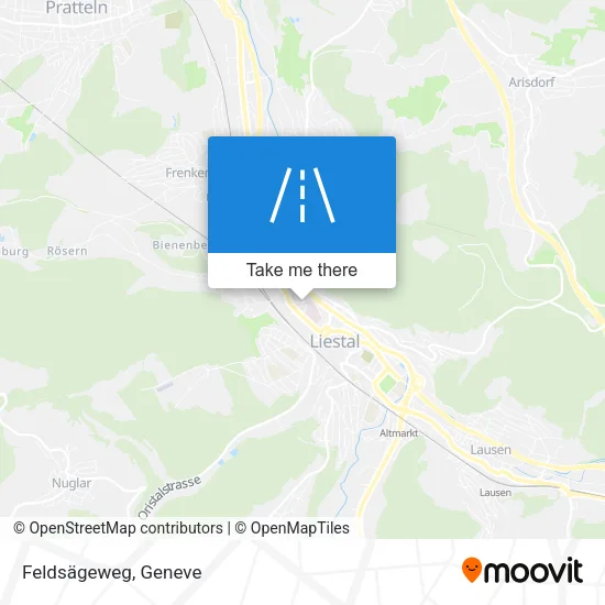 Feldsägeweg plan
