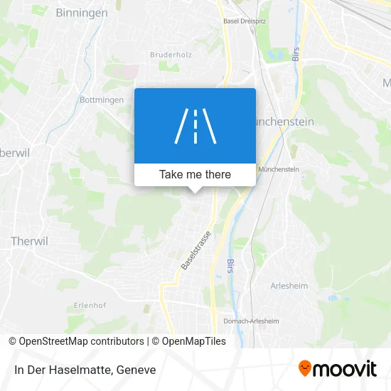 In Der Haselmatte map