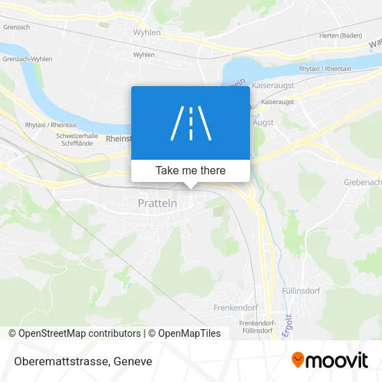 Oberemattstrasse map