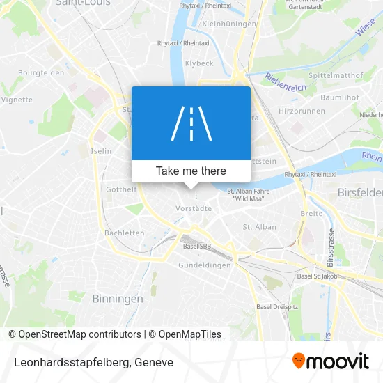 Leonhardsstapfelberg map
