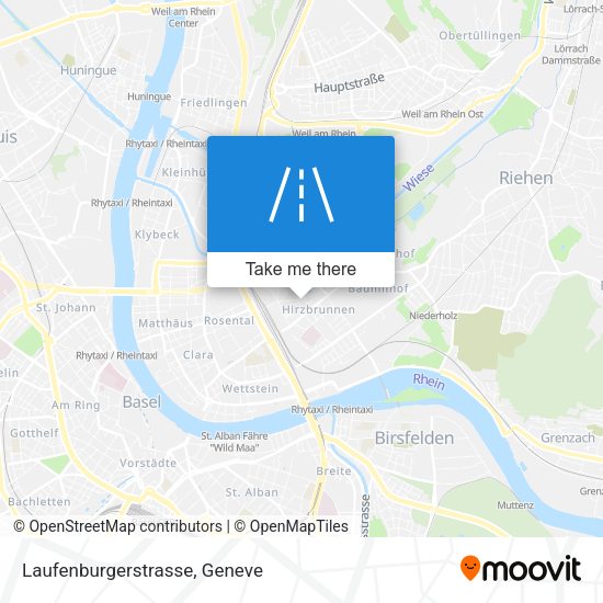 Laufenburgerstrasse map