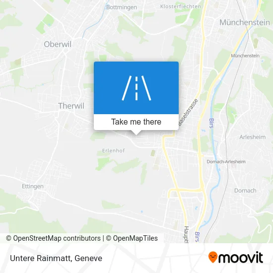 Untere Rainmatt map