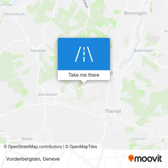 Vorderbergrain map