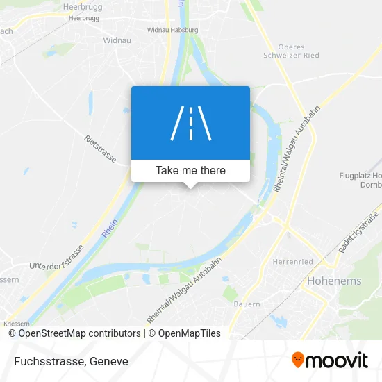 Fuchsstrasse map