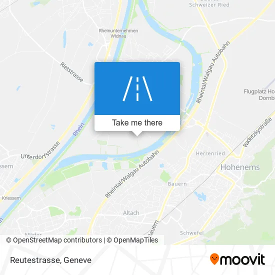 Reutestrasse map
