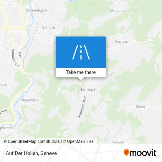 Auf Der Hollen map