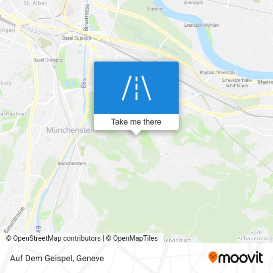 Auf Dem Geispel map