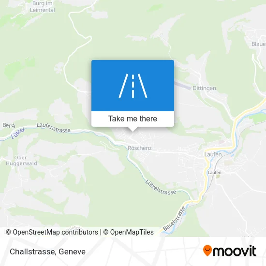 Challstrasse map