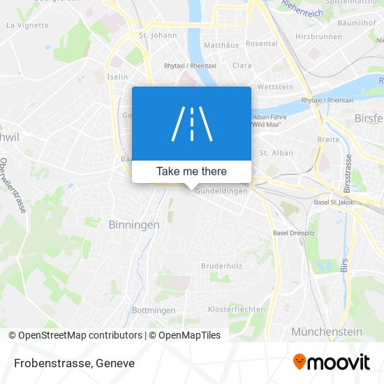 Frobenstrasse map