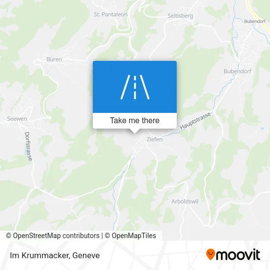 Im Krummacker plan