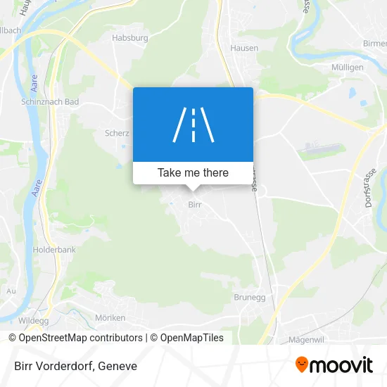 Birr Vorderdorf map