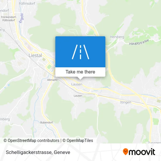 Schelligackerstrasse map