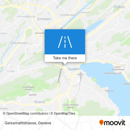 Geissmattstrasse map