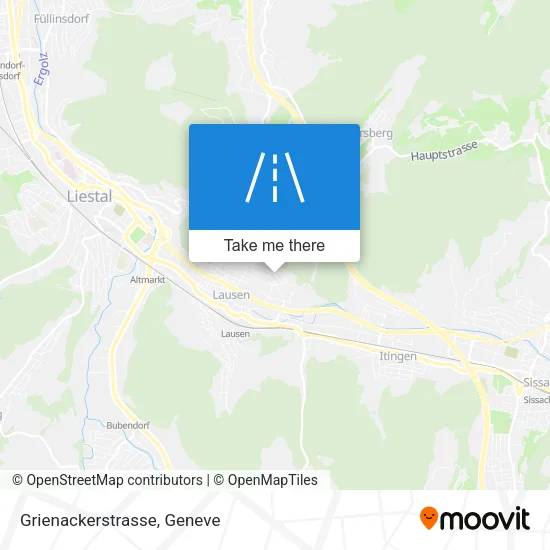 Grienackerstrasse map