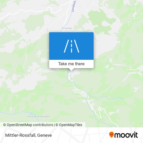 Mittler-Rossfall map