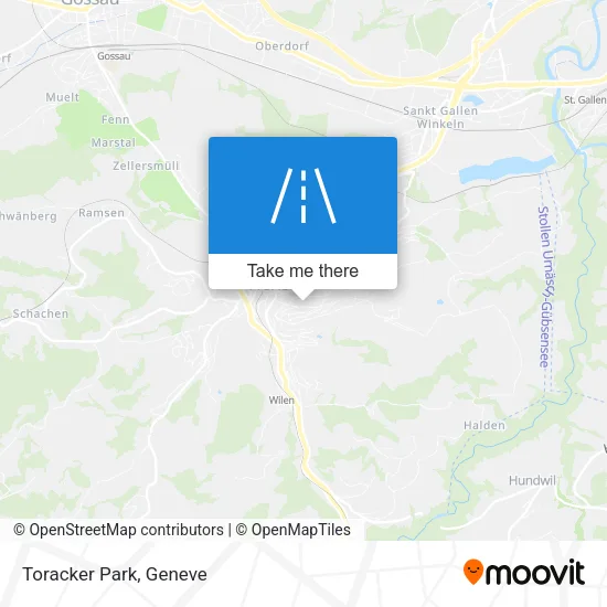 Toracker Park map
