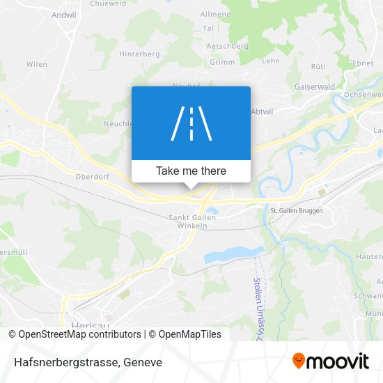 Hafsnerbergstrasse map