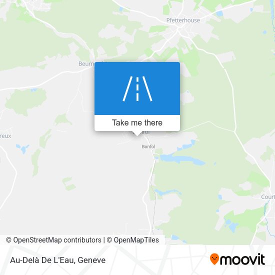 Au-Delà De L'Eau map