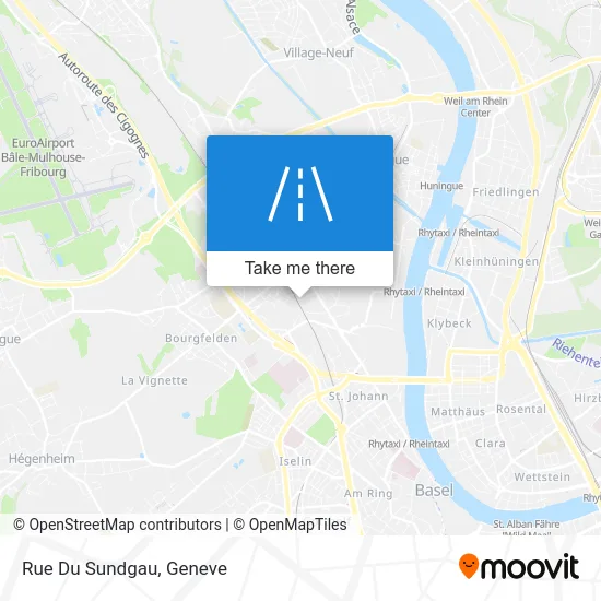 Rue Du Sundgau map