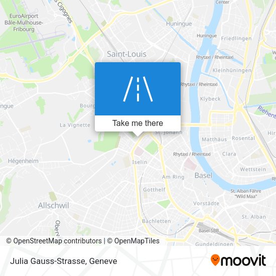 Julia Gauss-Strasse map