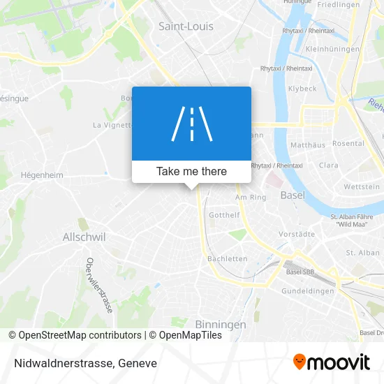 Nidwaldnerstrasse map
