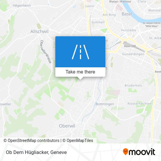 Ob Dem Hügliacker map