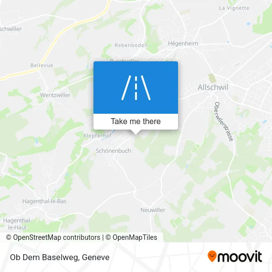Ob Dem Baselweg map