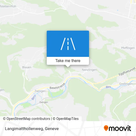 Langimatthollenweg map