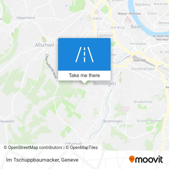 Im Tschuppbaumacker map