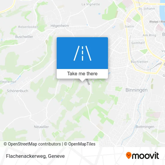 Flachenackerweg map