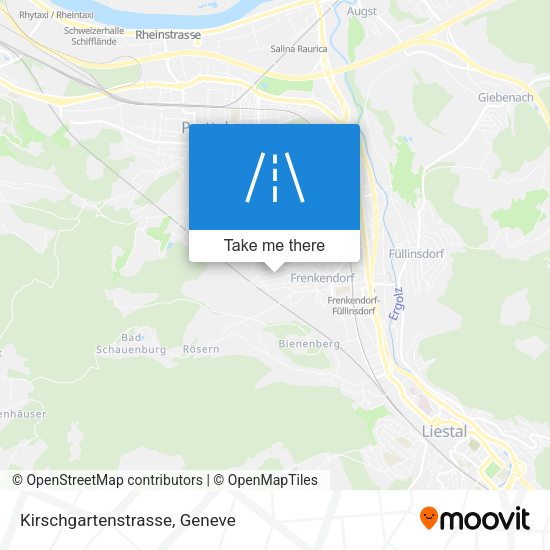 Kirschgartenstrasse map